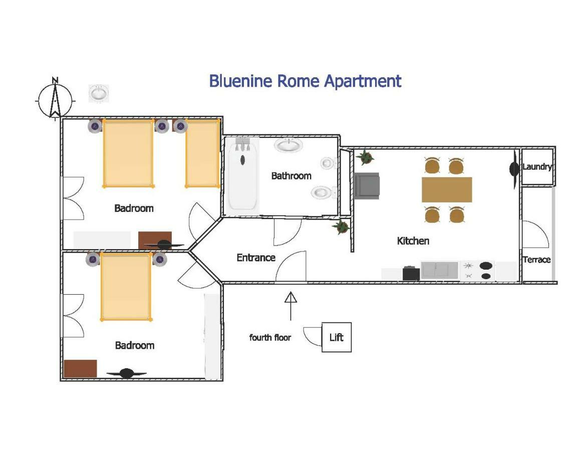 Bluenine Rome Apartment Экстерьер фото